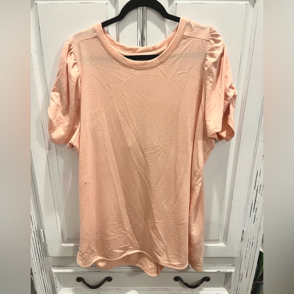 Peach Women's Top